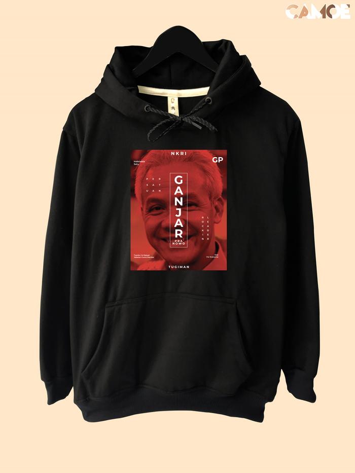 Jaket Hoodie Ganjar Pranowo Indonesia satu Kaesang