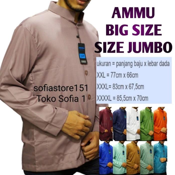 \BEST/ BAJU KOKO AMMU UKURAN BESAR / KOKO JUMBO / KOKO AMMU XXL XXXL