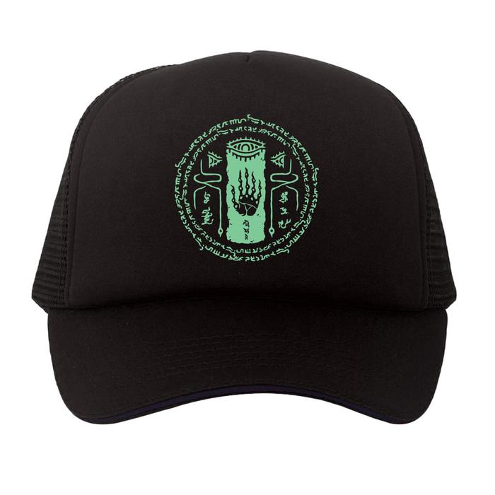 Topi Trucker Gaming Legend Of Zelda TOTK Sealing Hand