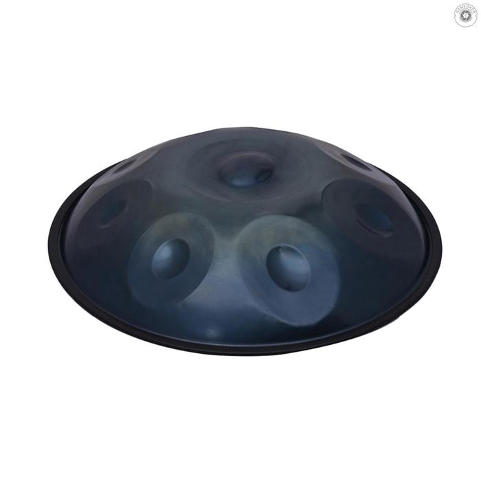 GADI Handpan Drum 9 Nada Bahan Carbon Steel Dengan Stand Metal