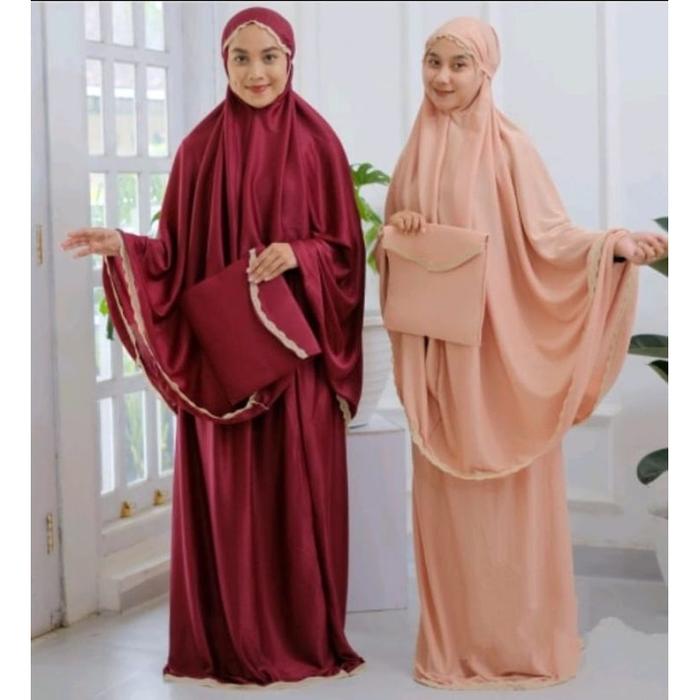 [BEST SELLER] Mukena Dewasa Renda / mukenah renda / telekung