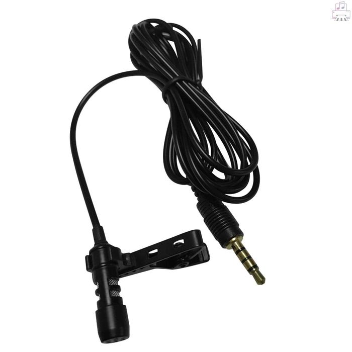 Gadi Mikrofon Clip-on Mini Clip-on Clipper Microphone Condenser Mic