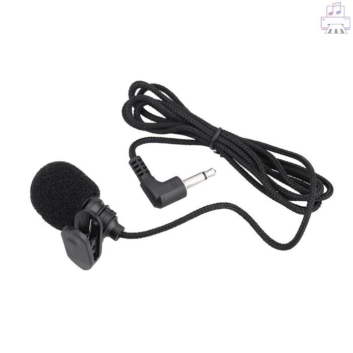 Gadi Mikrofon Kondensor Clip-on Lapel Mini Portable Mic Hands-free