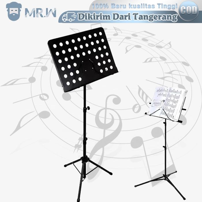 Stand Book Dudukan Buku Partitur Musik Stand Partitur Buku Music
