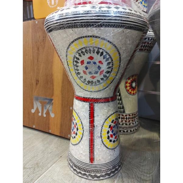 DARBUKA ALEXANDRIA 8¾in ASLI MESIR DARBUKA MURAH Bonus Coklat