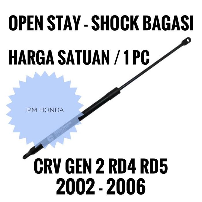 Open Stay Shock Kaca Bagasi Honda CRV GEN 2 RD4 RD5 2002 2003 2004