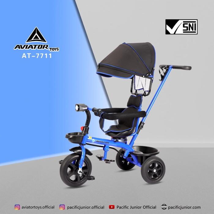 Sepeda Anak Tricycle Roda Tiga AVIATOR AT-7711 / AV-7713