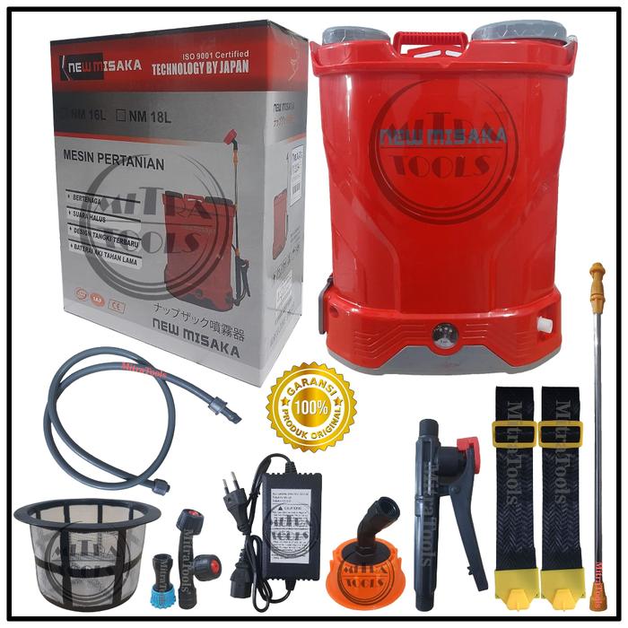 NEW MISAKA Sprayer Hama 18 Liter Sprayer Elektrik