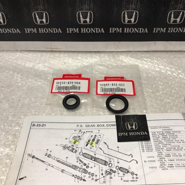 Sil Seal rack pinion power steering powersteering Honda Accord Cielo