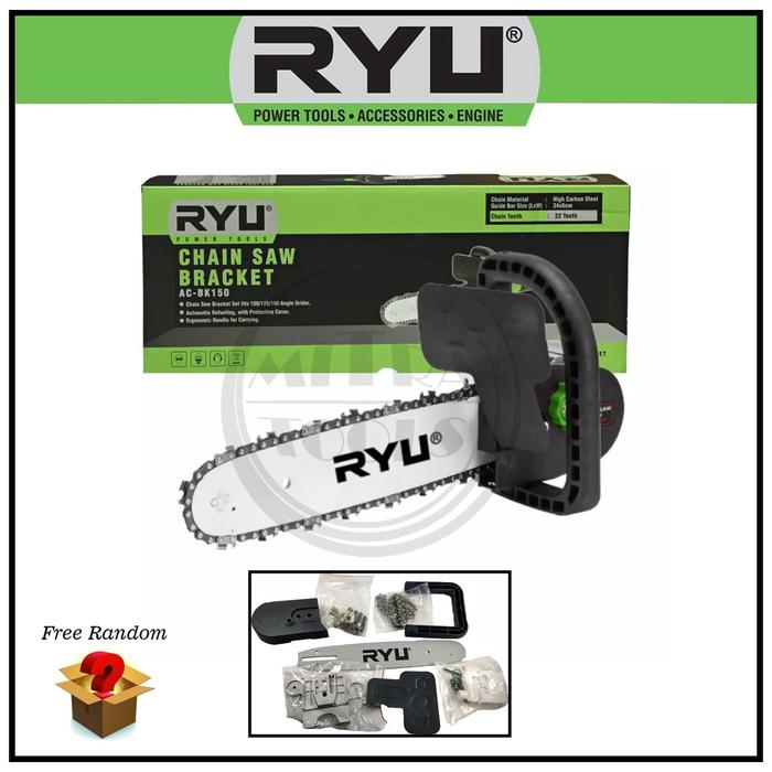 RYU AC-BK150 Adaptor ChainSaw Elektrik Grinder Konverter Mesin Gergaji