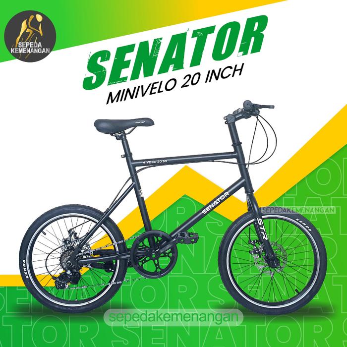 SEPEDA MINIVELO SENATOR 8 SPEED
