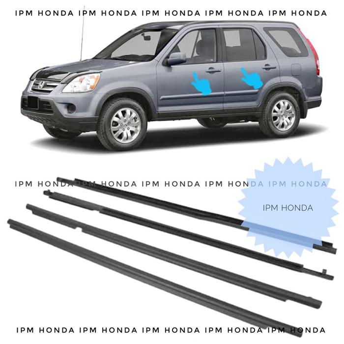 S9E Moulding Pelipit Pintu Kaca Luar Honda CRV GEN 2 RD4 RD5 2002 2003