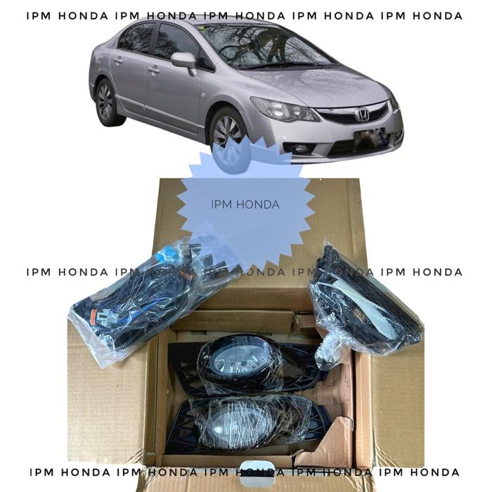 Fog Lamp Foglamp Light Lampu Kabut Honda Civic FD FD1 FD2 2009 2010