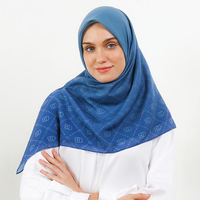 Obermain Hijab Wanita AISHA Navy OBSC001NV