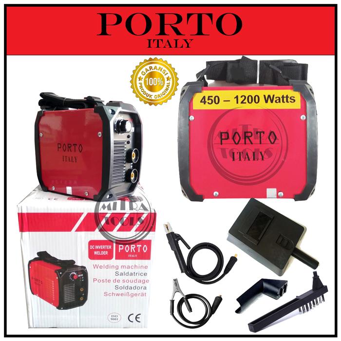 PORTO ECO 120A Travo Las Mini 450 Watt Mesin Las 120 Amper ORIGINAL