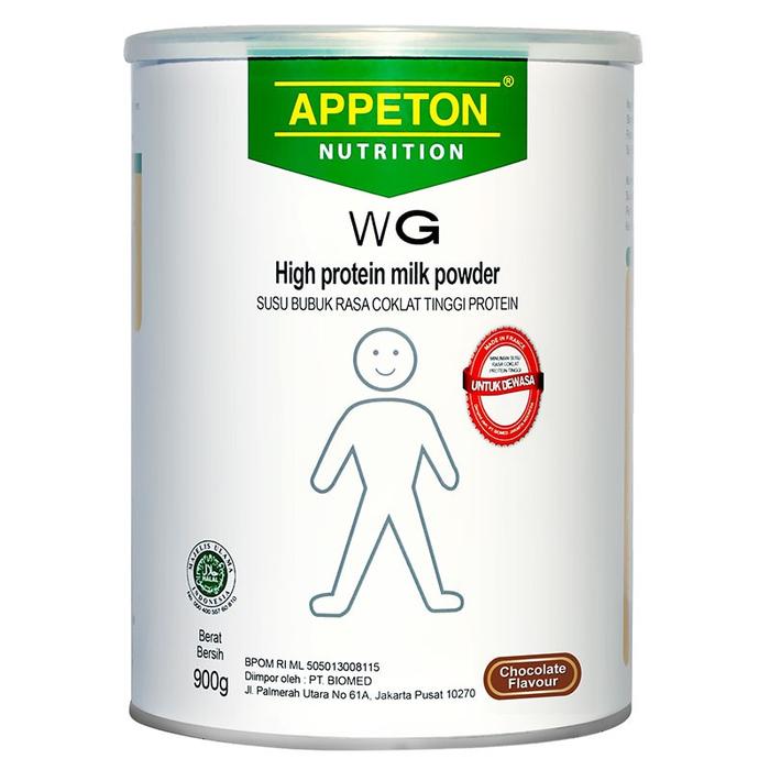 Appeton Weight Gain Vanila Vanilla 900 Gr Kaleng