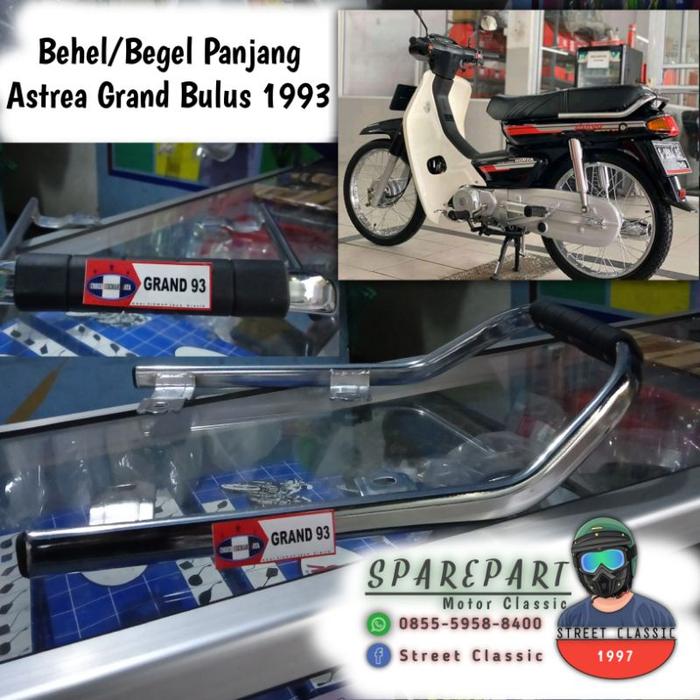 Begel Behel Astrea Grand Bulus 1993 Behel Chrome Import Bulus Tebal
