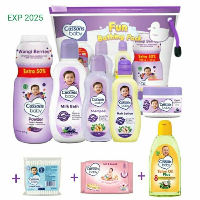 //BEST\\ 8 in 1 | 7 in 1 Cussons Baby Fun Bathing Pack + Telon Cussons