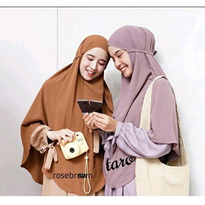 \\TERLARIS// BERGO CRINKLE AIRFLOW JUMBO /JILBAB BERGO CRINKLE