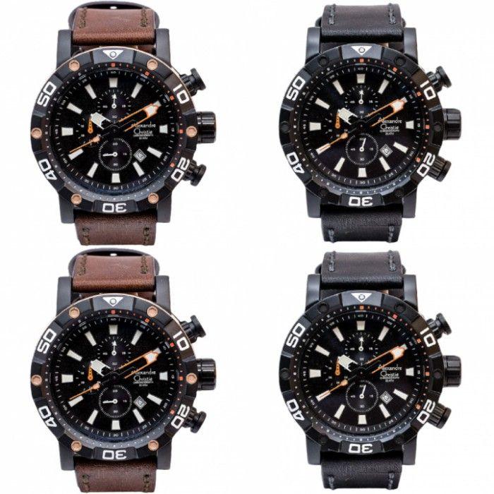 ALEXANDRE CHRISTIE AC 6413 / AC 6412 PRIA DIVER LUMIBRITE ORIGINAL -