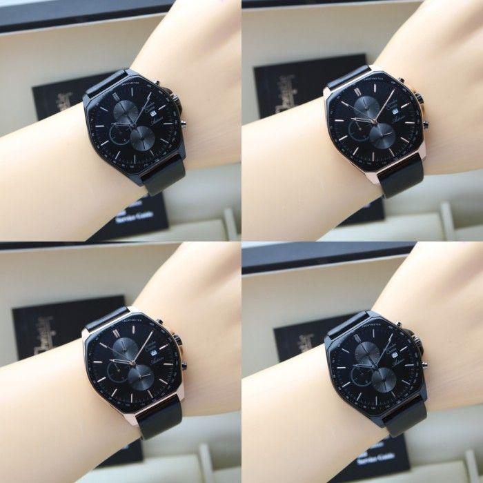 JAM TANGAN PRIA ALEXANDRE CHRISTIE AC 6648 / AC6648 LEATHER ORIGINAL