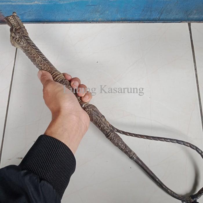 Cambuk Cemeti Naga Hitam Perunggu  murah