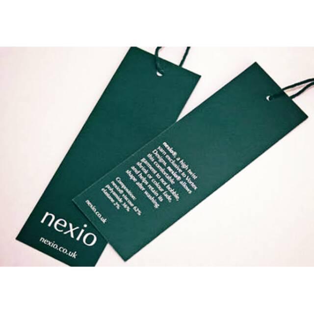 //BEST SELLER\\ Hangtag Merk Kertas Baju Muslim / Hangtag Gamis /
