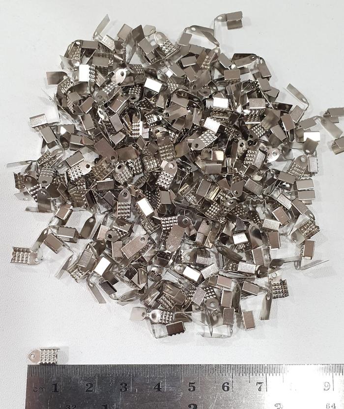 100pcs Klep Kalung Masker Penjepit Tali / Gelang / Klaim Aksesoris