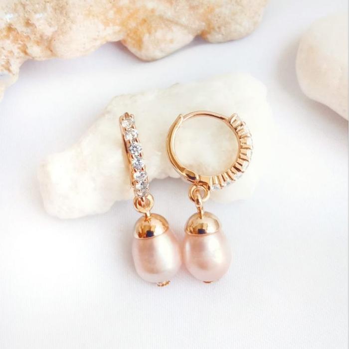 Anting Mutiara Lombok | Anting Anak Mutiara Asli | Anting Fashion