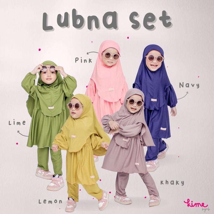 //BEST SELLER\\ KIMEHIJAB Gamis Anak murah Oneset Lubna