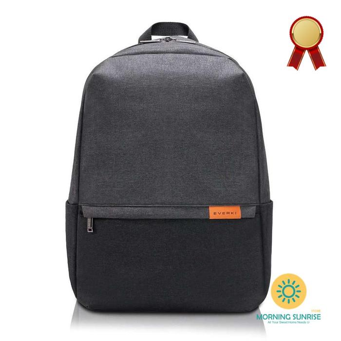 EVERKI Tas Ransel Laptop Backpack 15.6 Inch - EKP106 [Black/gray]