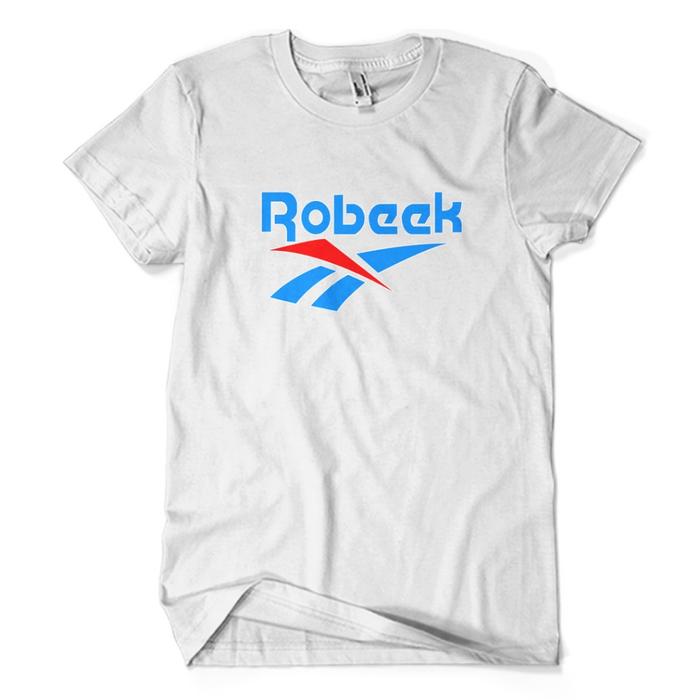 Kaos Distro Premium Robeek - Baju Parodi Plesetan Logo Humor Lucu