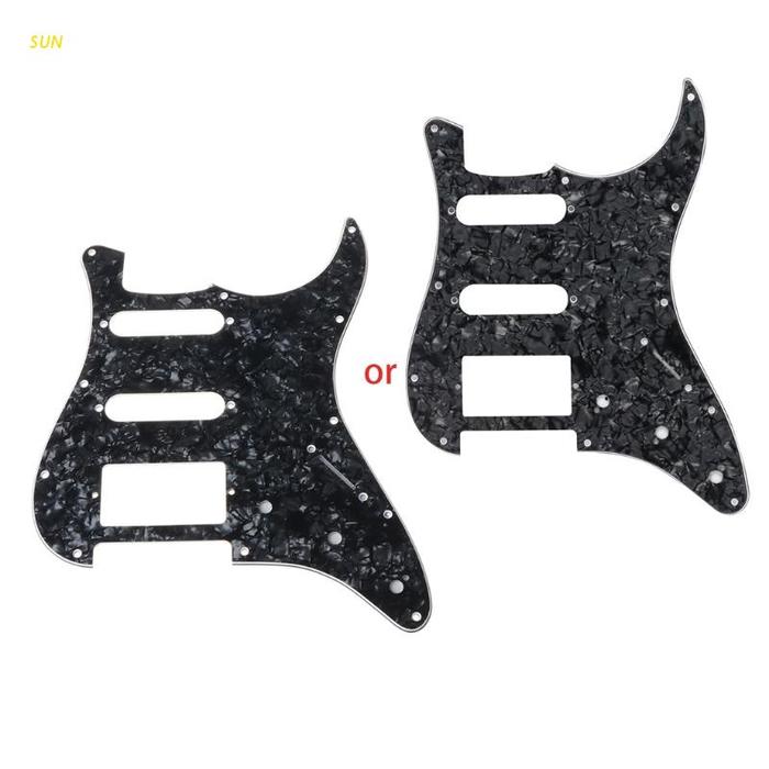 SUN Electric Guitar Pickguard Scratch Plate For Fender Stratocaster