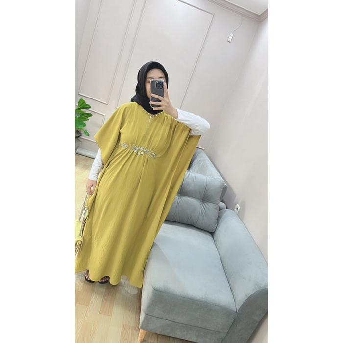 Berkualitas Allaya Kaftan Busana Muslim Wanita Dress Kondangan 2023