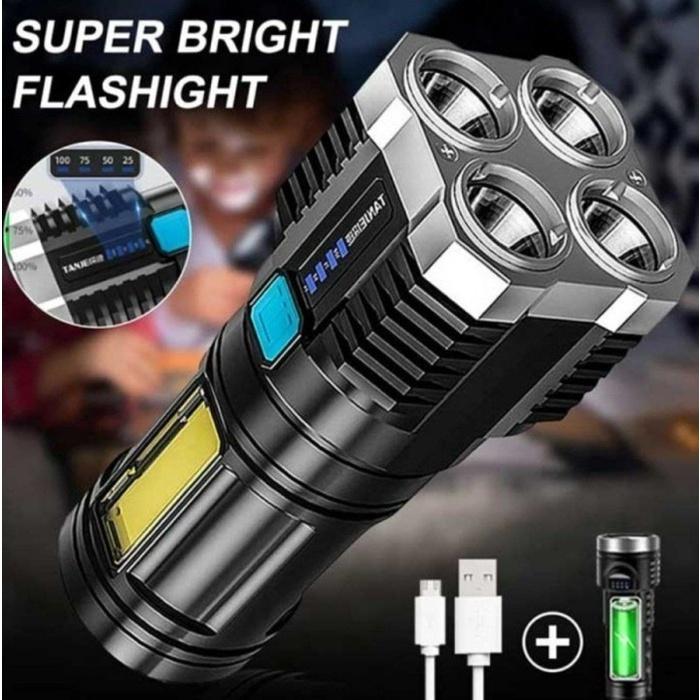 BAGUS BELI Senter Super Sorot Pro Led COB