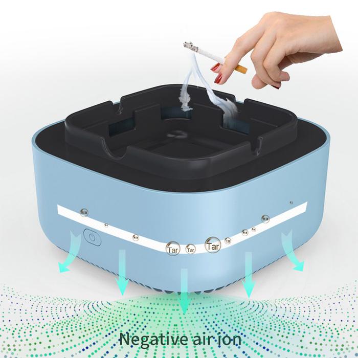 Skutny Asbak Rokok Air Purifier Filter Cigar Ashtray - TS-08 Air