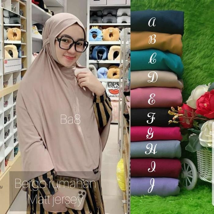 Hijab Bergo Rumanah / Jilbab Instan Ori Elnida