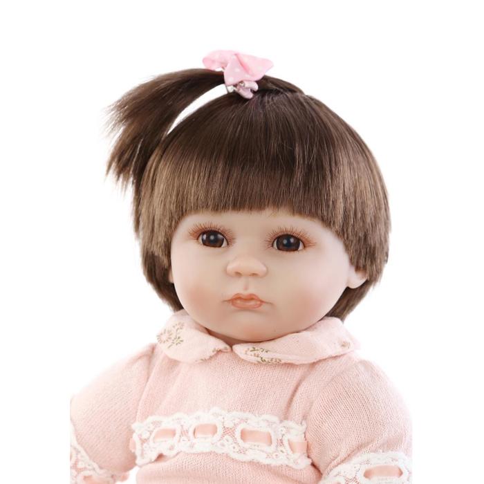 18Inch Reborn Baby Girl Doll Handmade Lifeike Baby Girl -
