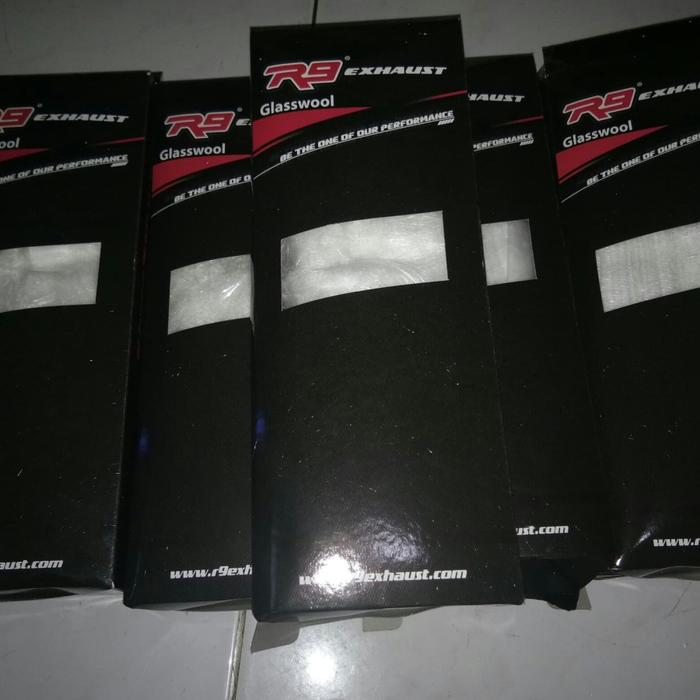 BAGUS BELI glasswool r9 exhaust wrap glass woll knalpot
