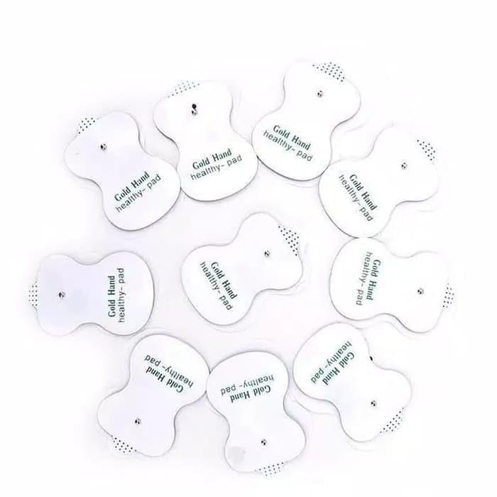 BAGUS BELI 10 pcs Gel Pad Alat Pijat Electrode Koyo Tempel Gelpad