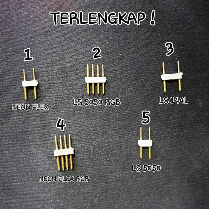 PRODUK TERBARU! LDI JARUM LED STRIP / PIN CONNECTOR RGB / JARUM SOCKET