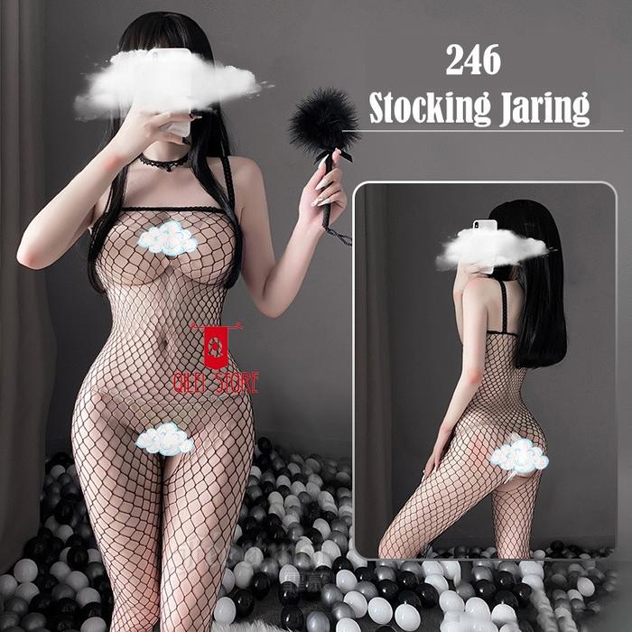 PRODUK TERBARU! Lingerie Sexy Hot Binal Transparan Seamless Body