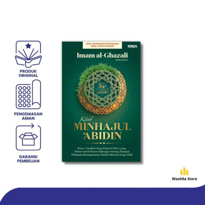 terlaris(RUDI) Buku Terjemah Kitab MINHAJUL ABIDIN Imam Al Ghazali