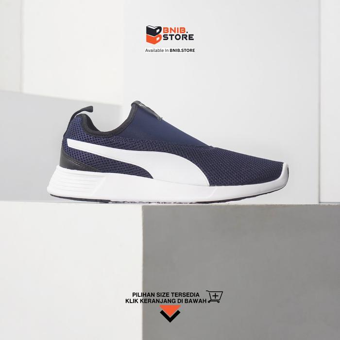 Sepatu PUMA ST Trainer Evo V2 Slip On Blue Depths [363741 03] Original