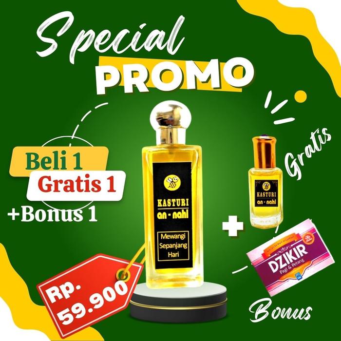 terlaris(RUDI) Kasturi An Nahl Kualitas Premium, Kasturi , Parfum