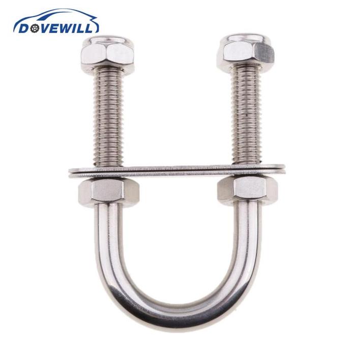 Promo Dovewill Baut U-Bolt M10 50x90 x 43mm Untuk Perahu