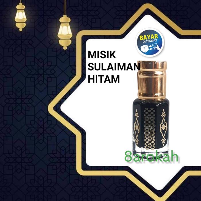 terlaris(RUDI) Minyak Misik Sulaiman Hitam Murni Tanpa Campuran 100%