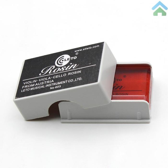 Bow Rosin Colophony Greek Pitch Resin Penambah Gesekan Untuk Biola