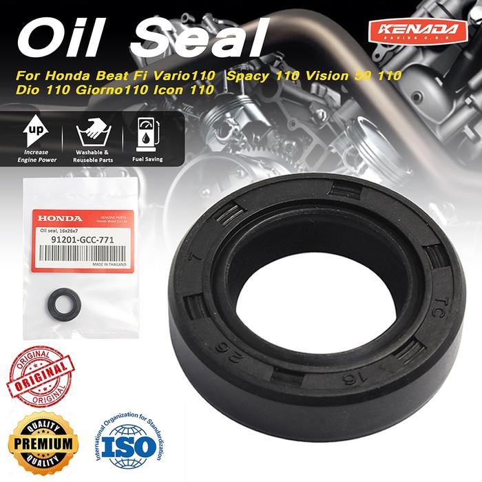 Right Crankcase Oil Seal Honda Beat FiBeat CarbuSpacy FiSpacy