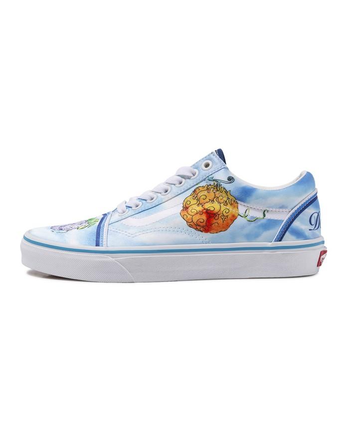 SEPATU VANS OFF THE WALL X ONE PIECE | OLD SKOOL ONE PIECE DEVIL